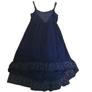 Torrid Blue Hi-lo Sundress Size 2 (2X)